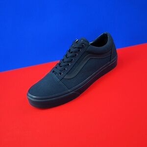 Navy Blue Monochrome Vans Sk8 Lows Sk8 Lo Suede Canvas Skate Shoes Sneakers 7